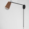 Maxim Lighting Scout 1-Light Swing Arm LED Sconce 10096WWDTN